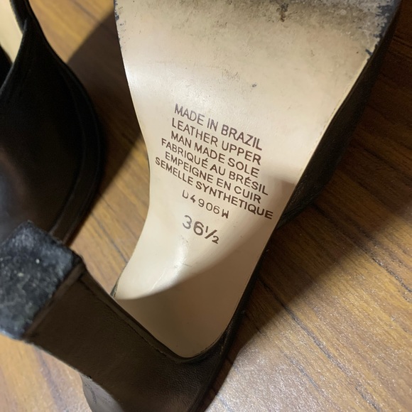 Very good condition, worn a few times black leather - Picture 5 of 5